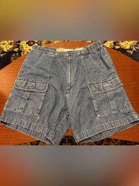 Savane Men's Cargo Shorts - Denim Blue